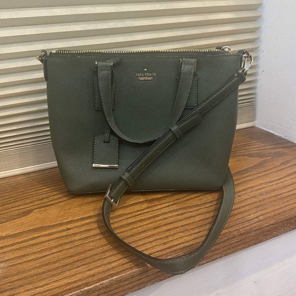 Forest green Kate Spade Cross body bag